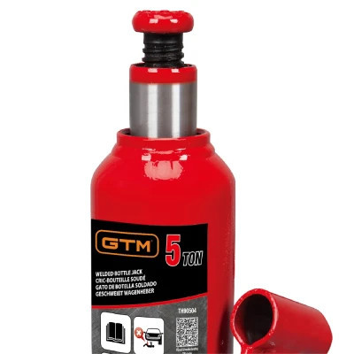 Домкрат GTM гідравлічний пляшковий 5т (216-41З мм) (Т90504)