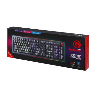 Клавіатура Marvo KG917 Multi-LED Mechanical Blue Switch
