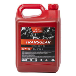 Трансмісійна олива NORVEGO TRANSGEAR 80W90 4л