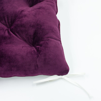 Подушка на стілець MirSon 28-0002 Excalibur Velvet 40х40 см (2200006185871)