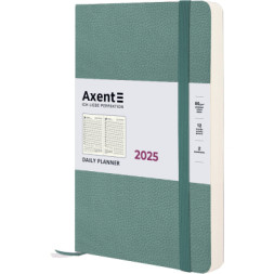 Тижневик Axent датований 2025 Partner Soft Skin 145х210 мм, сіро-лазурний (8810-25-48-A)