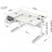 Парта Mealux Woodville Multicolor TG Energy (BD-850 TG/MC Energy)