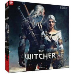 Пазл GoodLoot Witcher: Geralt &amp; Ciri 1000 елементів (5908305236023)