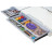 Парта Mealux Hamilton Multicolor Grey (BD-680 W/G MC+G з полицею)