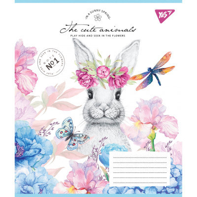 Зошит Yes Sunny spring 12 аркушів лінія (766952)