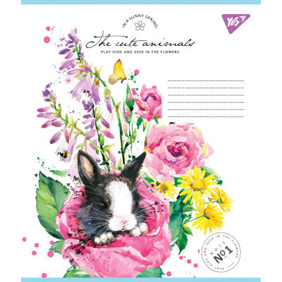 Зошит Yes Sunny spring 12 аркушів лінія (766952)