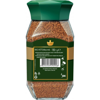 Кава JACOBS розчинна 190г скляна банка (prpj.90908)