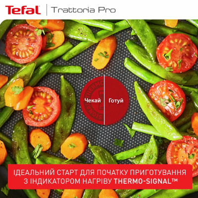 Сковорода Tefal Trattoria Pro 24см чорна (G6120444)