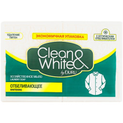 Мило для прання Duru Clean&amp;White Господарське Відбілююче 4 x 100 г (8690506521929)