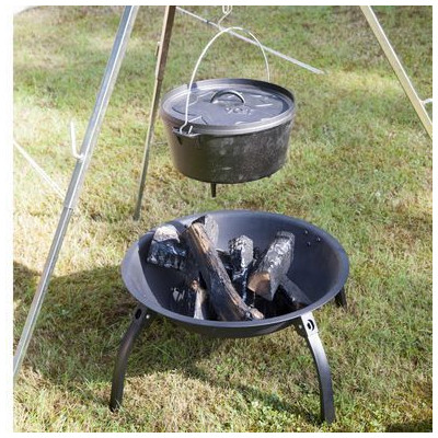 Котел туристичний Bo-Camp Dutch Oven Cast Iron 31 cm / 7.1 L Black (2122415) (DAS303291)