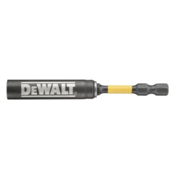 Тримач для біт DeWALT магнітний EXTREME Flextorq IMPACT, L=90 мм, хвостовик 1/4&quot;, 6.35 мм (DT7523)