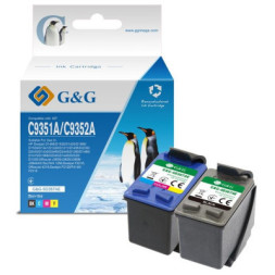 Картридж G&amp;G HP No.21/22 Black/Tri-color Combo Pack (GG-SD367AE)