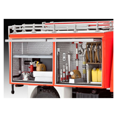 Збірна модель Revell Пожежна машина Unimog U1300L TLF 8/18 рівень 5 масштаб 1:24 (RVL-07512)