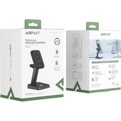 Зарядний пристрій Acefast Wireless QI 3in1 18W E3 (6974316280903)