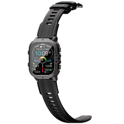 Смарт-годинник OUKITEL BT20 Black-orange (6931940742177)
