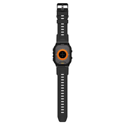 Смарт-годинник OUKITEL BT20 Black-orange (6931940742177)