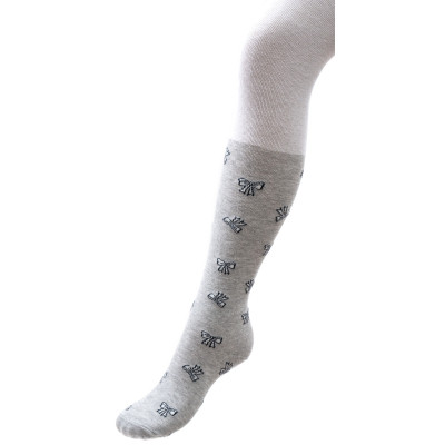 Колготки дитячі UCS Socks з бантиками (M0C0301-2290-5G-gray)