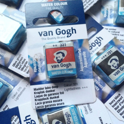 Акварельні фарби Royal Talens Van Gogh (108), Білила китайські, кювета (8712079418984)