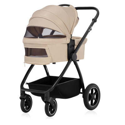 Коляска Lionelo 3 в 1 MERIL 3IN1 BEIGE SAND (LO-MERIL 3IN1 BEIGE SAND)