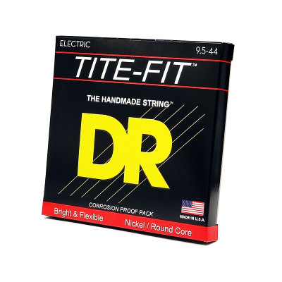 Струни для гітари DR Strings TITE-FIT Electric - Half-Tite (9.5-44) (HT-9.5)