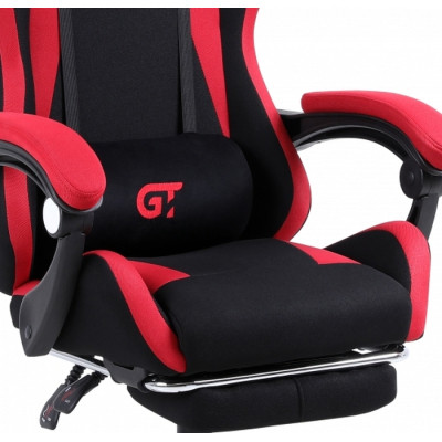 Крісло ігрове GT Racer X-2324 Black/Red (X-2324 Fabric Black/Red)