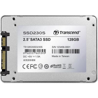 Накопичувач SSD 2.5&quot; 128GB Transcend (TS128GSSD230S)