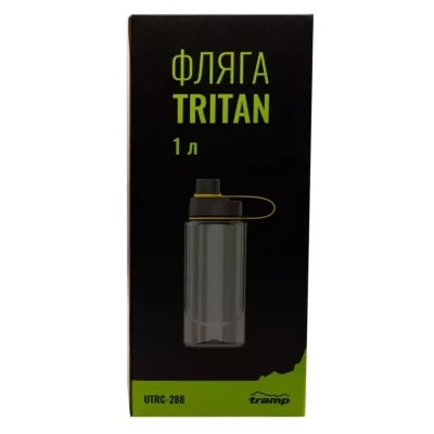 Пляшка для води Tramp Тритан 1 л Grey (UTRC-288-grey)