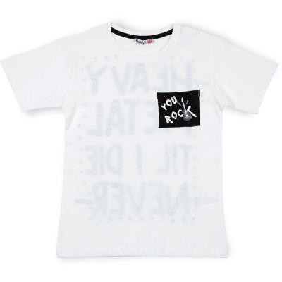 Футболка дитяча Haknur &quot;ROCK&quot; (7181-152B-white)