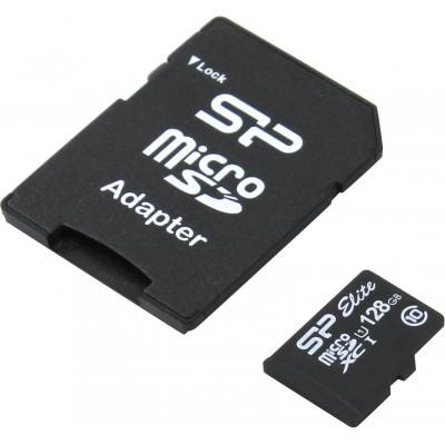 Карта пам&#039;яті Silicon Power 128Gb microSDXC class 10 (SP128GBSTXBU1V10SP)