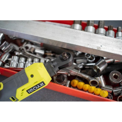 Тріскачка Ryobi акумуляторна R18RW2-0, 18В ONE+, квадрат 1/4&quot;, 60Нм (без АКБ та ЗП) (5133004833)