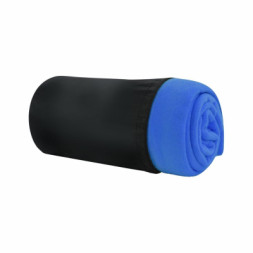 Плед Bergamo флісовий Warm у чохлі 150 х 180 см Синій (202311pl-03)