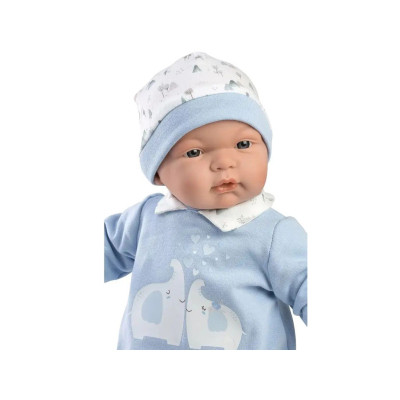 Пупс Llorens Joel Elefante Celeste, 38 см (13847)