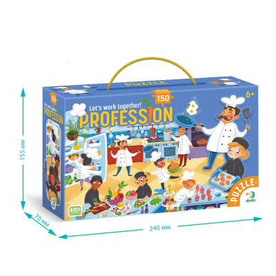 Пазл DoDo Професії. Повар, 150 елементів (300620)