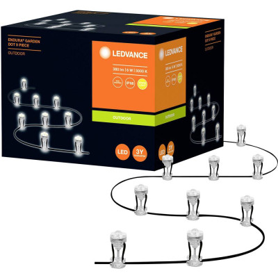 Світильник LEDVANCE ENDURA GARDEN DOT 9P 6W TP (4058075478411)