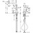 Змішувач Hansgrohe Talis M54, сталь (72808800)