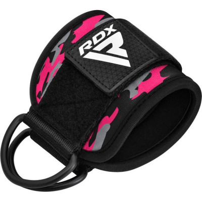 Манжета для тяги RDX A4 Gym Ankle Pro Camo Pink-pair (WAN-A4CP-P)