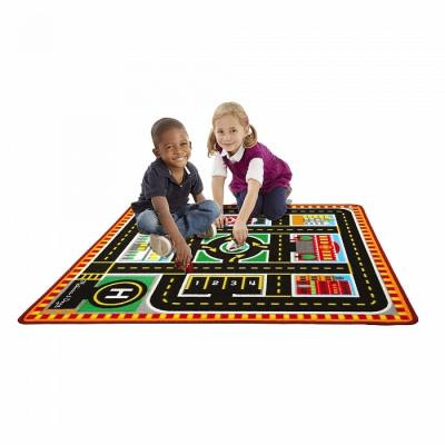 Дитячий килимок Melissa&amp;Doug Рятувальні автомобілі з машинками (MD19406)