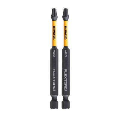 Біта для шуруповерта DeWALT IMPACT TORSION, T20, L 89 мм., 2 шт (DT70568T)