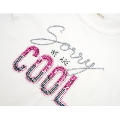 Футболка дитяча Breeze &quot;SORRY WE ARE COOL&quot; (14281-134G-cream)