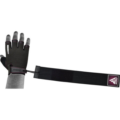 Рукавички для фітнесу RDX T2 Half Pink M (WGA-T2HP-M)