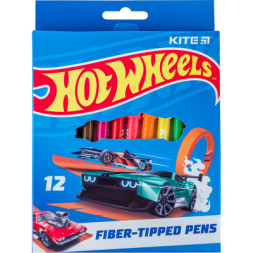 Фломастери Kite Hot Wheels 12 кольорів (HW24-447)