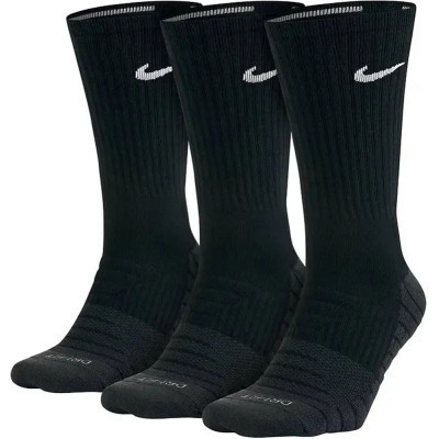 Шкарпетки Nike U NK EVERYDAY MAX CUSH CREW 3PR SX5547-010 38-42 3 пари Чорні (091206413275)
