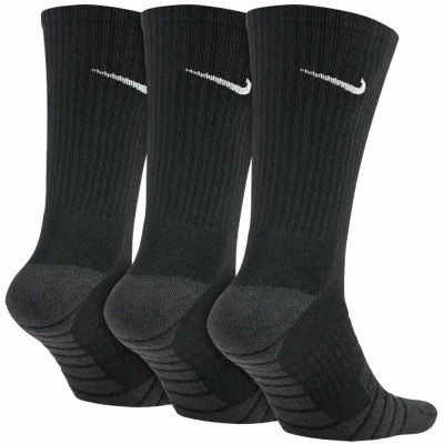 Шкарпетки Nike U NK EVERYDAY MAX CUSH CREW 3PR SX5547-010 38-42 3 пари Чорні (091206413275)