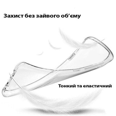 Чохол до мобільного телефона BeCover Apple iPhone 17 Air Transparent (713759)