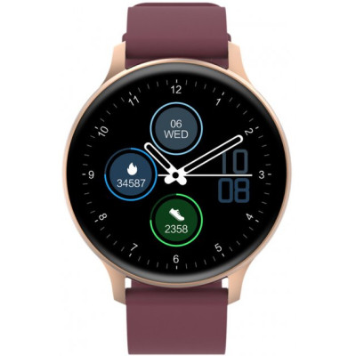 Смарт-годинник Canyon CNS-SW68RR Badian Red (CNS-SW68RR)