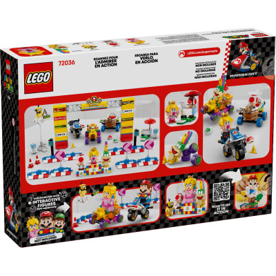 Конструктор LEGO Super Mario Mario Kart – Baby Peach &amp; Grand Prix. Набір (72036)