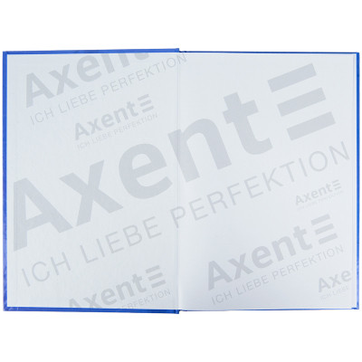 Книга записна Axent Liberty А4, 96 аркушів, клітинка, синя (8422-551-A)