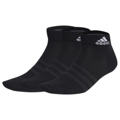 Шкарпетки Adidas T SPW ANK IC1282 3P чорний XL (46-48) (4066746275269)