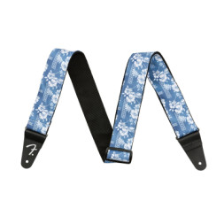 Ремінь для гітари Fender Strap 2&quot; Hawaiian Straps Blue Floral (236943)