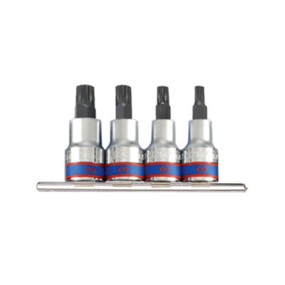 Набір головок KING TONY Spline 1/2&quot; М6; М8; М10; М12 (4126PR)